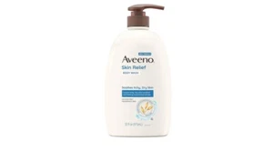 Aveeno Skin Relief Body Wash with Triple Oat Formula Soothes Itchy and Dry Skin - Picture 1 of 5