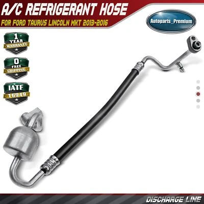 A/C Refrigerant Discharge Line for Ford Taurus Lincoln MKT L4 2.0L High Pressure - Image 1 of 4