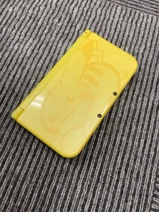 Pokemon Pikachu Nintendo 3DS XL LL Yellow Body Limited Very Good w/o Box - FedEx - Picture 1 of 4