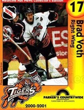 2000-01 Medicine Hat Tigers #11 Brad Voth