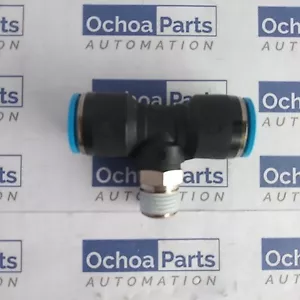 190669 FESTO PUSH-IN T-FITTING QST-1/4-12 (1PC) - Picture 1 of 5