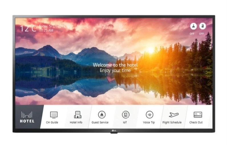 LG 43US662H9ZC hospitality TV (43") 4K Ultra HD Smart TV Black 20 W - Image 1 of 1