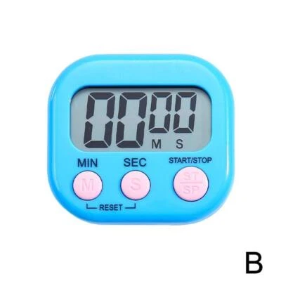 LCD Digital Kitchen Cooking Timer Count Down Up Clock Alarm Magnetic n✨f D2P3 - Image 1 of 4