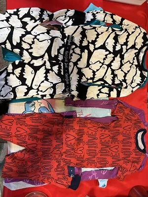 girls pajamas size 7-10/12 PRE-OWNED - Image 1 of 4