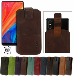 Funda De Cuero Exclusiva Para Xiaomi Mi Mix 2S - Imagen 1 de 6