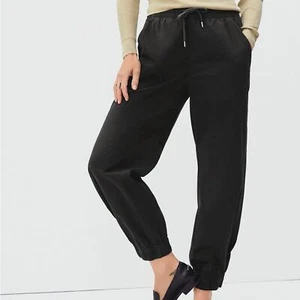 Everlane The Easy Jogger Organic Cotton Black Size XXS NWOT - Picture 1 of 13