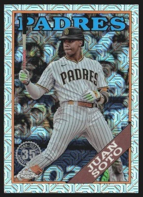 2023 Topps Chrome 35th Anniversary Mojo Juan Soto #T88CU-69 BG6 - Image 1 of 2