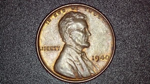 1940 P Lincoln Wheat Cent – DDO Variety (DDO‑001) – Raw & Uncertified - AU RB - Picture 1 of 8