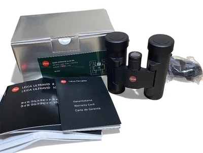 Brand New Unused Leica Ultravid 8 x 20 BR Black Binoculars 40252 store demo new - Image 1 of 4