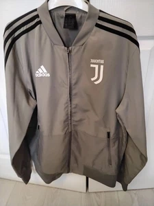 Adidas juventus green And Black Medium bomber Track Jacket VGC - Picture 1 of 4