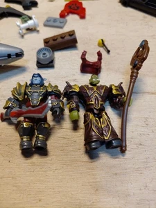 Lego Green Monster Purple Robe Gold Trim Angry Face Plus Ship Parts Pieces,pics - Picture 1 of 8