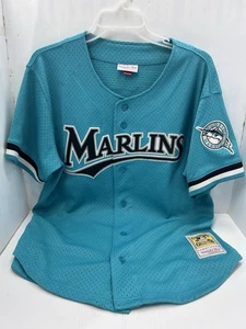 Andre Dawson 1995 Florida Marlins Mitchell & Ness Men's BP Jersey Size Large - Picture 1 of 3