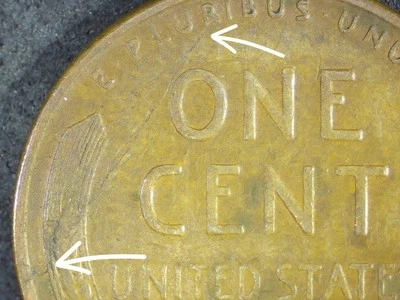 Lamination Error Lincoln Wheat Cent 1935 S - Image 1 of 3