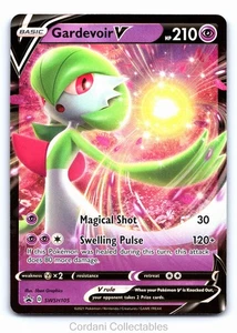 Gardevoir V SWSH105 - SWSH Black Star Promo - Pokemon Card - Near Mint - Picture 1 of 2
