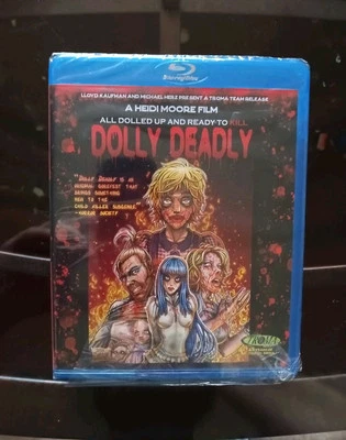 Dolly Deadly (Blu-ray, 2016) Brand NEW - Troma Team - Lloyd Kaufman Foto 1 de 2