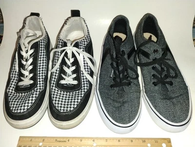 Lote de 2 pares de zapatos para niños talla 39 y 7,5 pata de gallo BW Airwalk gris Foto 1 de 4
