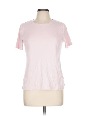 Talbots Women Pink Active T-Shirt L Petites - Image 1 of 4