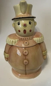 Vintage Toy Soldier Cookie Jar Classics by Block Pottery Ceramic Mid-Century - Picture 1 of 11
