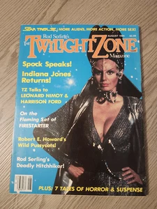 Vintage Twilight Zone Magazin August 1984 TZ spricht mit Leonard Nimoy & Harrison Ford - Bild 1 von 5