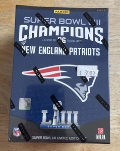 Rara scatola blaster sigillata in fabbrica New England Patriots Super Bowl Champions 2019 - Foto 1 di 3