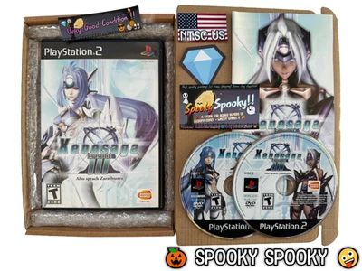 Xenosaga Episode III Also sprach Zarathustra PS2 - NTSC-U/C USA VGC CIB Natural - Image 1 of 4