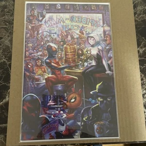 SPIDER-MAN #11 ALAN QUAH CAFE VARIANTE VERGINE QUASI NUOVO+ - Foto 1 di 5