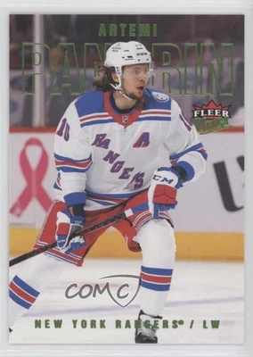 2021-22 Upper Deck Fleer Ultra Green Foil /25 Artemi Panarin #119 - Image 1 of 2