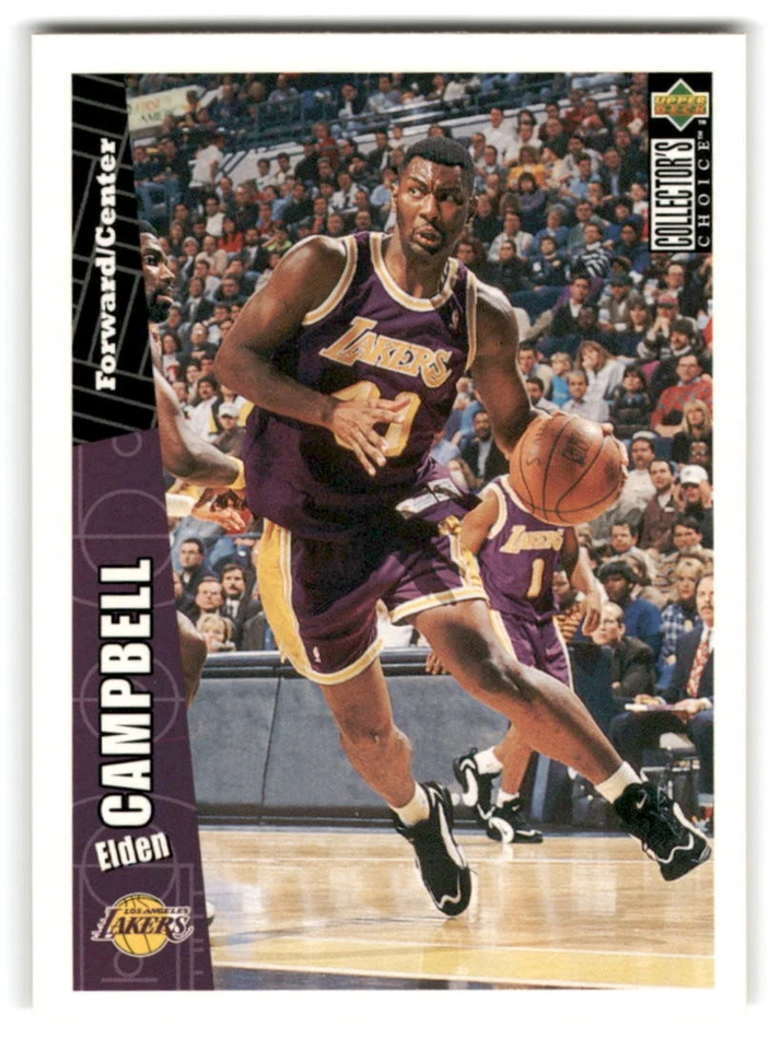 1996-97 Collector's Choice #268 Elden Campbell | Los Angeles Lakers - Image 1 of 2