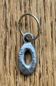 Lee Brevard ovaler alter Geld Ohrring - Bild 1 von 3