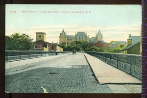 Hawk St Viaduct State Capitol ALBANY NEW YORK Postcark - Picture 1 of 1