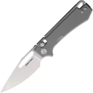Cuchillo Plegable Vis Acero Real Gris Mango G10 12C27 Borde Liso Satinado RS8051HS - Imagen 1 de 2
