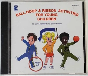 Ball, Hoop & Ribbon Activities - Kimbo Educational CD KIM 8016CD NEW - Picture 1 of 1