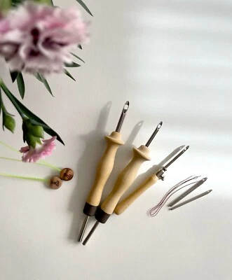 Full Set Lavor Punch Needles complete. Fine + Regular needles Foto 1 de 4