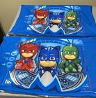 PJ MASKS Lot Of 2 Double Sided Standard Pillowcases