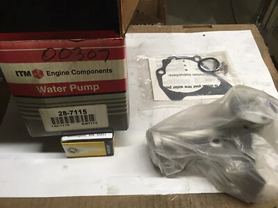 WATER PUMP FITS MITSUBISHI MIRAGE 1468cc G15B/4G15 SOHC 1985-1996 28-00307 - Image 1 of 2