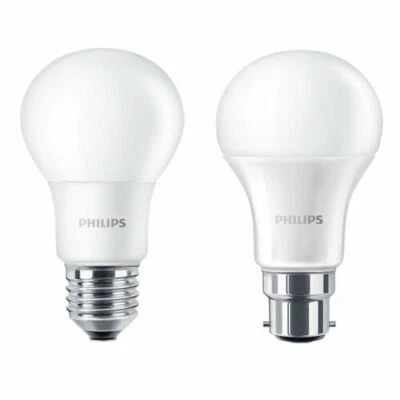 Packs of Philips LED GLS B22 or E27 Light Bulbs 5.5w / 8w / 11w / 13w - 240v - Image 1 of 4