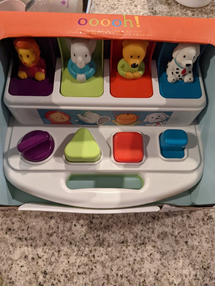 Battat BT4613Z Pop Up Pals Toy