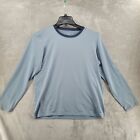 Patagonia Size M Capilene Base Layer Long Sleeve Shirt Light Blue