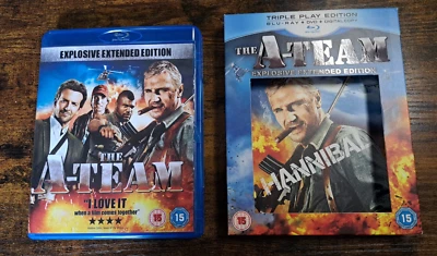 The A-Team (2010) Blu-ray + DVD. Extended Edition. Window Slipcase & 4 Postcards - Image 1 of 2
