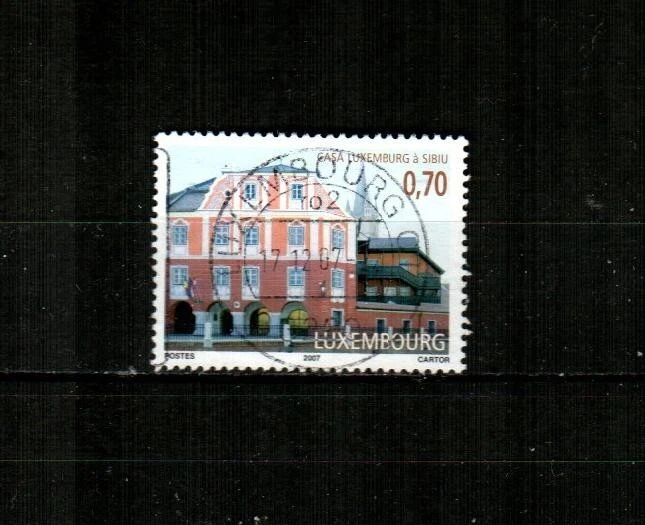 LUXEMBURGO Scott's 1222 (1v) Luxemburgo y Rumania en muy buen estado usado (2007) #2 Foto 1 de 1