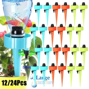 12/24PCS Automatic Self Watering System Plant Water Drip Irrigation Garden Tools - Picture 1 of 25