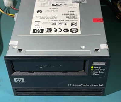 HP ULTRIUM 960 LTO3 LVDS SCSI TAPE DRIVE Q1538A 378463-001 1/2 - Image 1 of 2