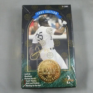 Tarjeta de béisbol Leaf Series 2 1993 caja sellada de fábrica - Imagen 1 de 6