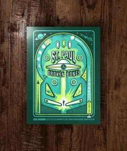 St. Paul Broken Bones Nashville August 2017 LTD AP Show Concert Poster - Picture 1 of 1