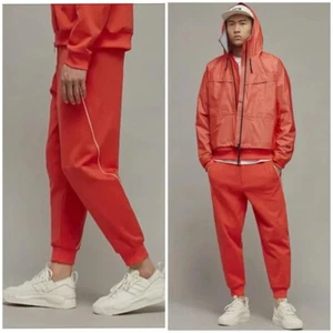 Adidas x Y-3 Yohji Yamamoto Orange Track Pants Joggers Mens Size M Hz0160 - Picture 1 of 5