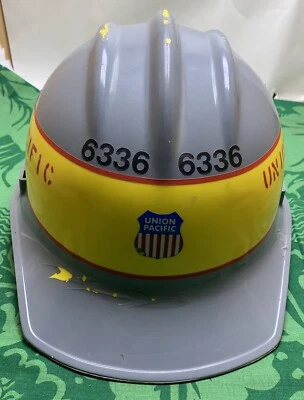 Vtg Bullard Hard Hat Model 3000 Versalyte Hard Boiled W/ Suspension Yellow UPRR - Image 1 of 4