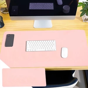 23.6 X11.8In Keyboard Mat Desk Pad Extended Cork Gaming Pad For Office Home Pink - Zdjęcie 1 z 6
