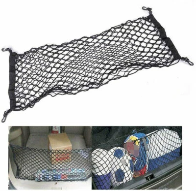 Universal Car Trunk Cargo Storage Net Luggage Nylon Elastic Mesh Bag 92 x 40cm Foto 1 de 4