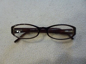 COACH “ADELLE” (534) Eyeglasses Frame Only Brown Tortoise/Gold - Picture 1 of 7