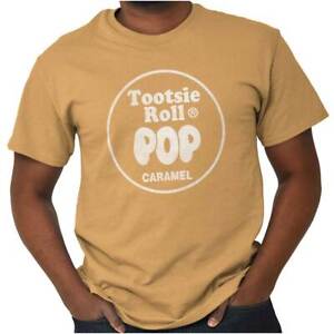 Classic Retro Candy Tootsie Roll Pop Vintage Womens or Mens Crewneck T Shirt Tee
